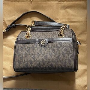 Michael Kors Blaire Extra-Small Logo Duffel Crossbody Bag